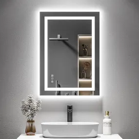 2022 Collection  Backlit   Front-Lighted LED Mirror for Bathroom 20 x 28 Inch