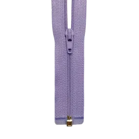 24" #3 Coil One-Way Separating Zipper - Lilac