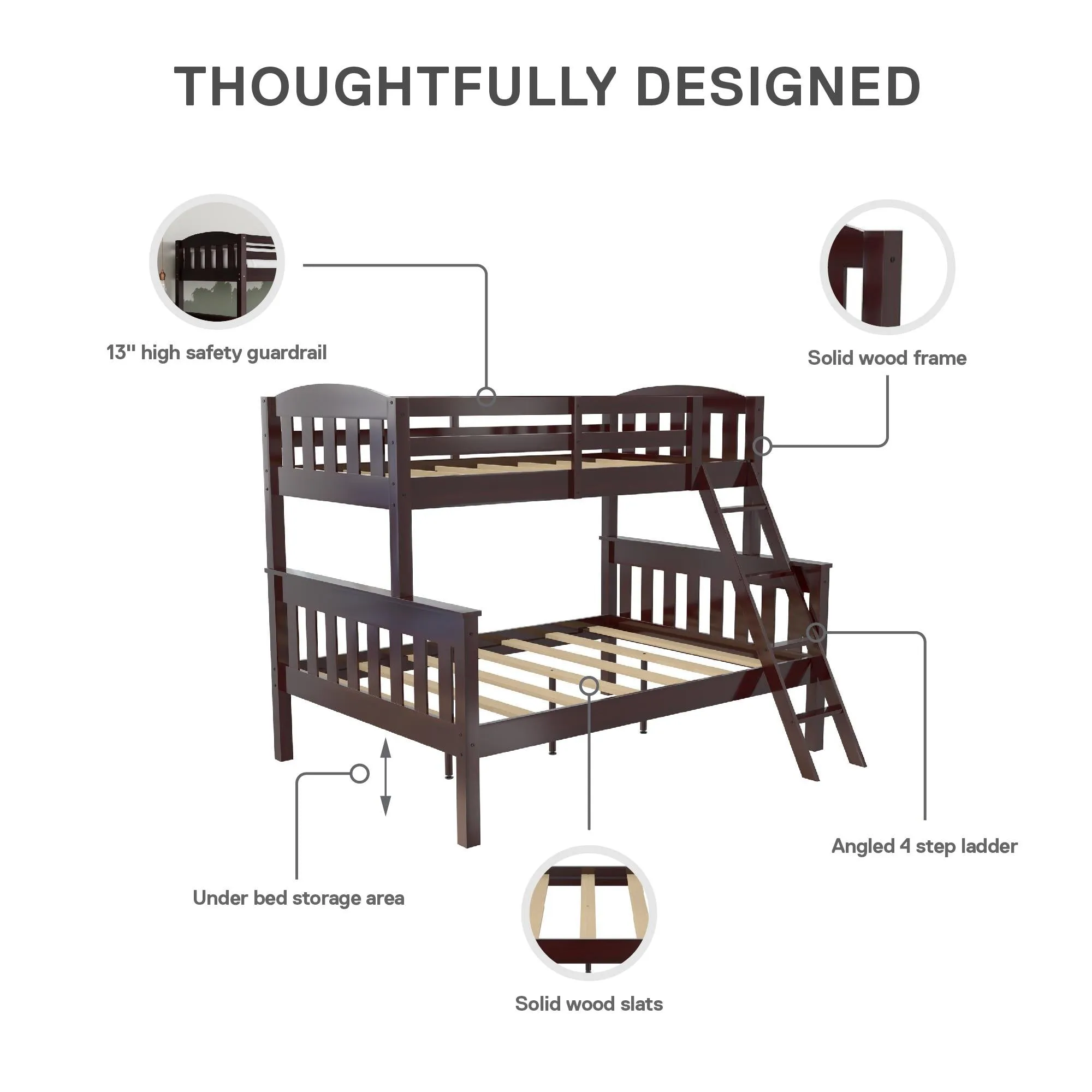 Airlie Wood Bunk Bed