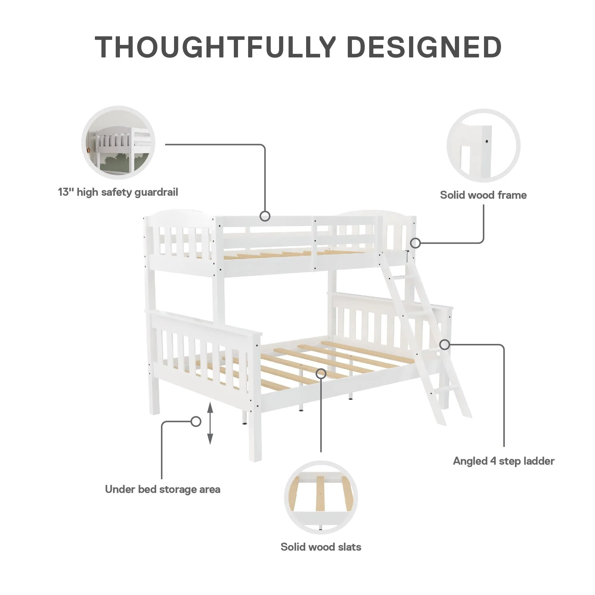 Airlie Wood Bunk Bed