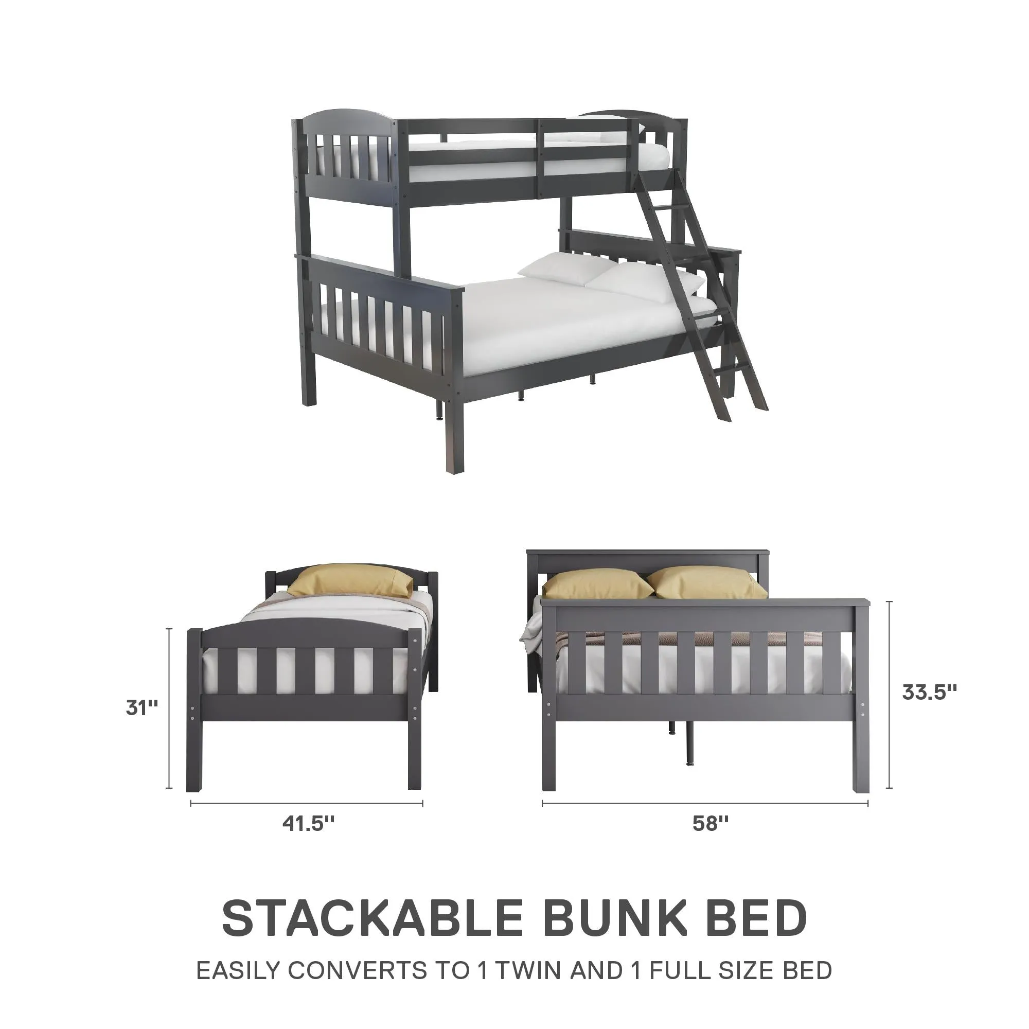 Airlie Wood Bunk Bed