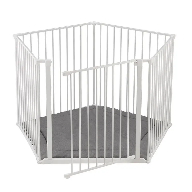 BabyDan BabyDen Playpen White