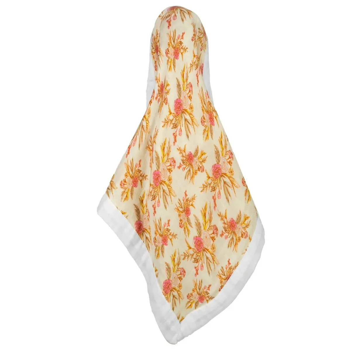 Bamboo Two Layer Muslin Mini Lovey - Vintage Floral