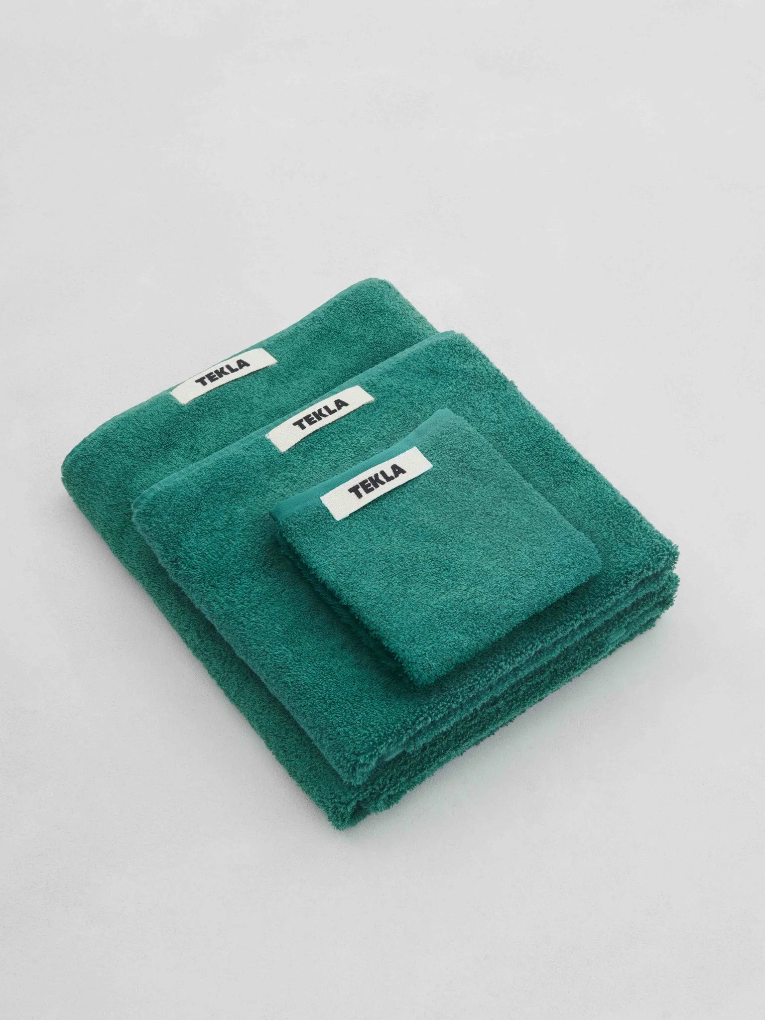 Bath Towel in Teal Green