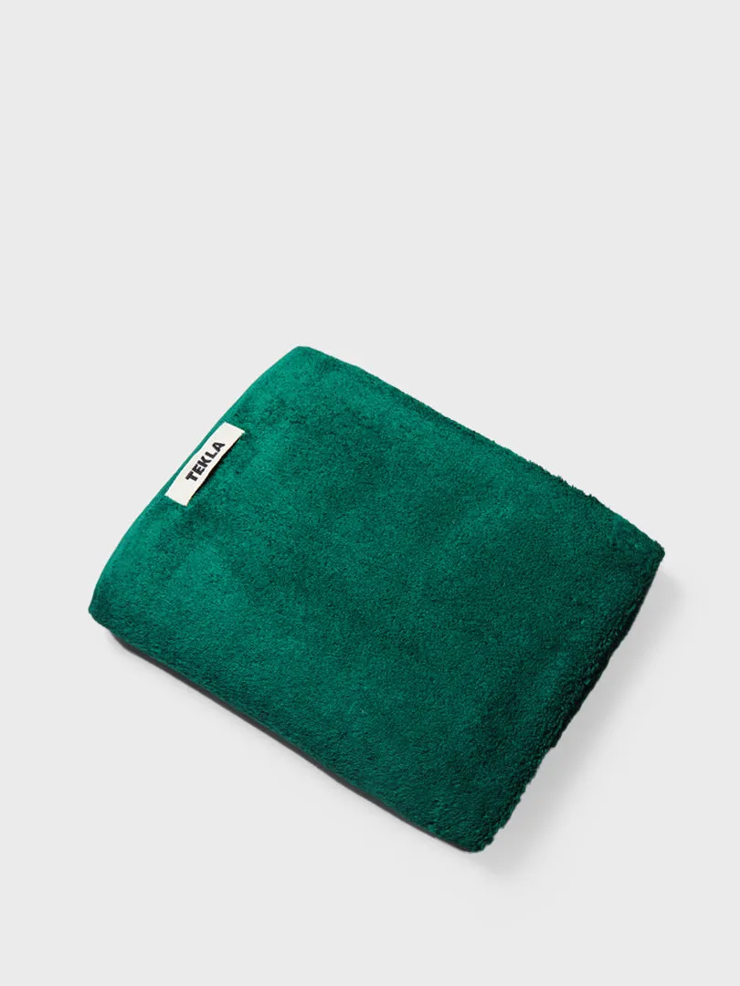 Bath Towel in Teal Green