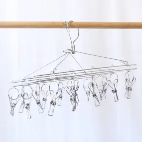 Biome Stainless Steel Sock Hanger 316S Grade with 17 Pegs