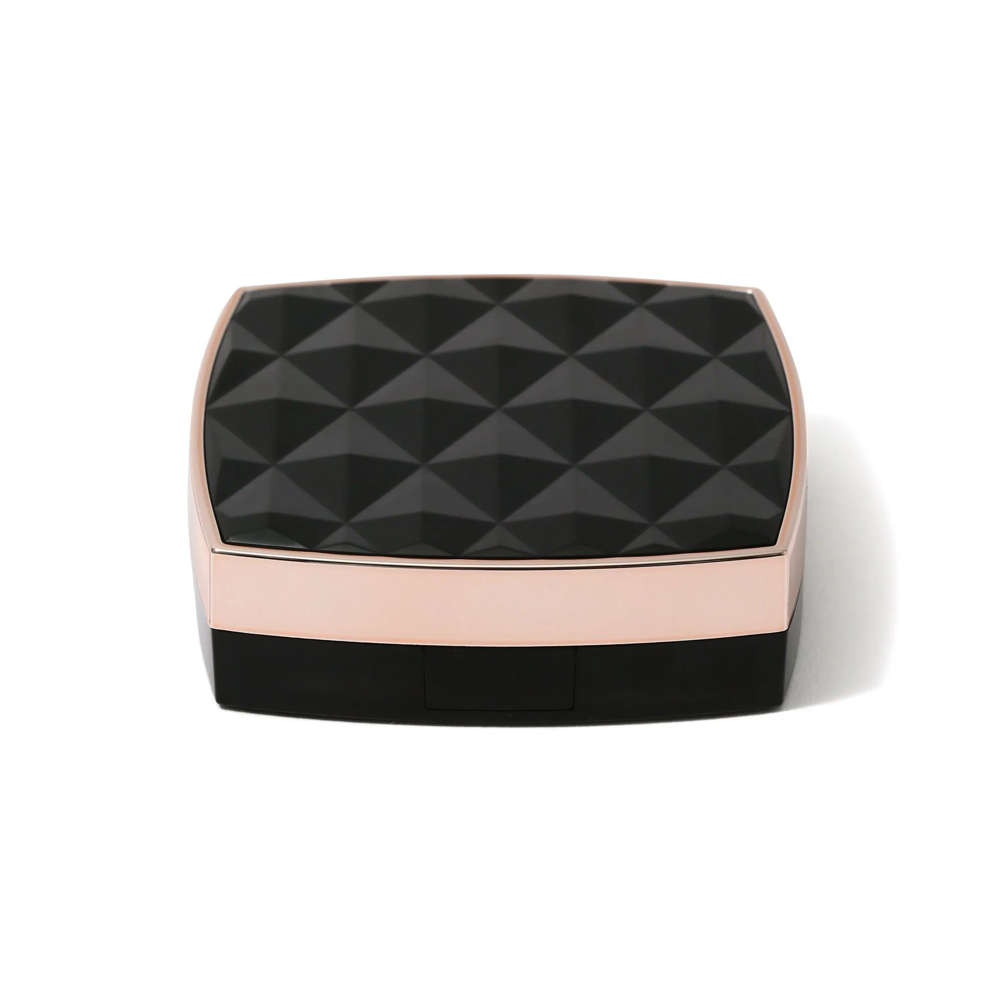 Blanche Led Compact Mirror Black