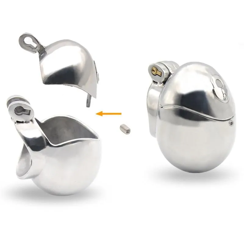 Chastity Egg Cage - 1.7 inch/43mm