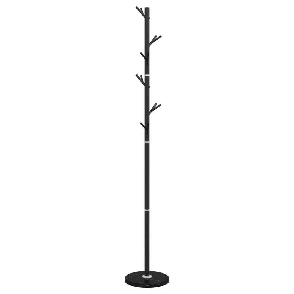 Coat Stand Black 175 cm Powder-coated Iron