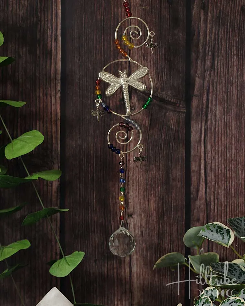 Dragonfly Beaded Suncatcher