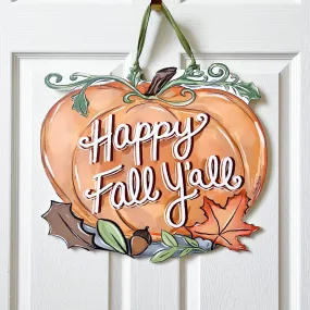 Fall Y'all Door Hanger