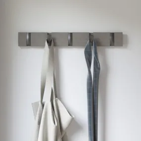 Flip 5 Hook Wall Mounted Coat Rack-NEW