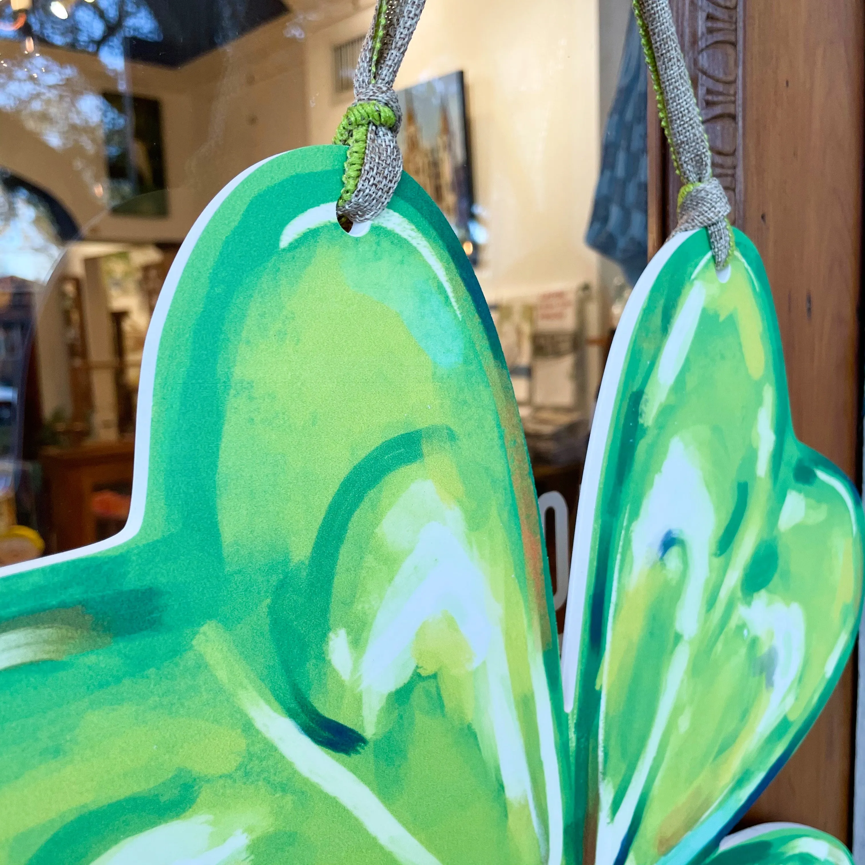 Four Leaf Clover Door Hanger