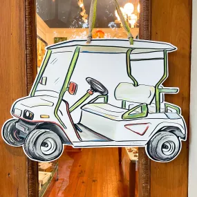 Golf Cart Door Hanger