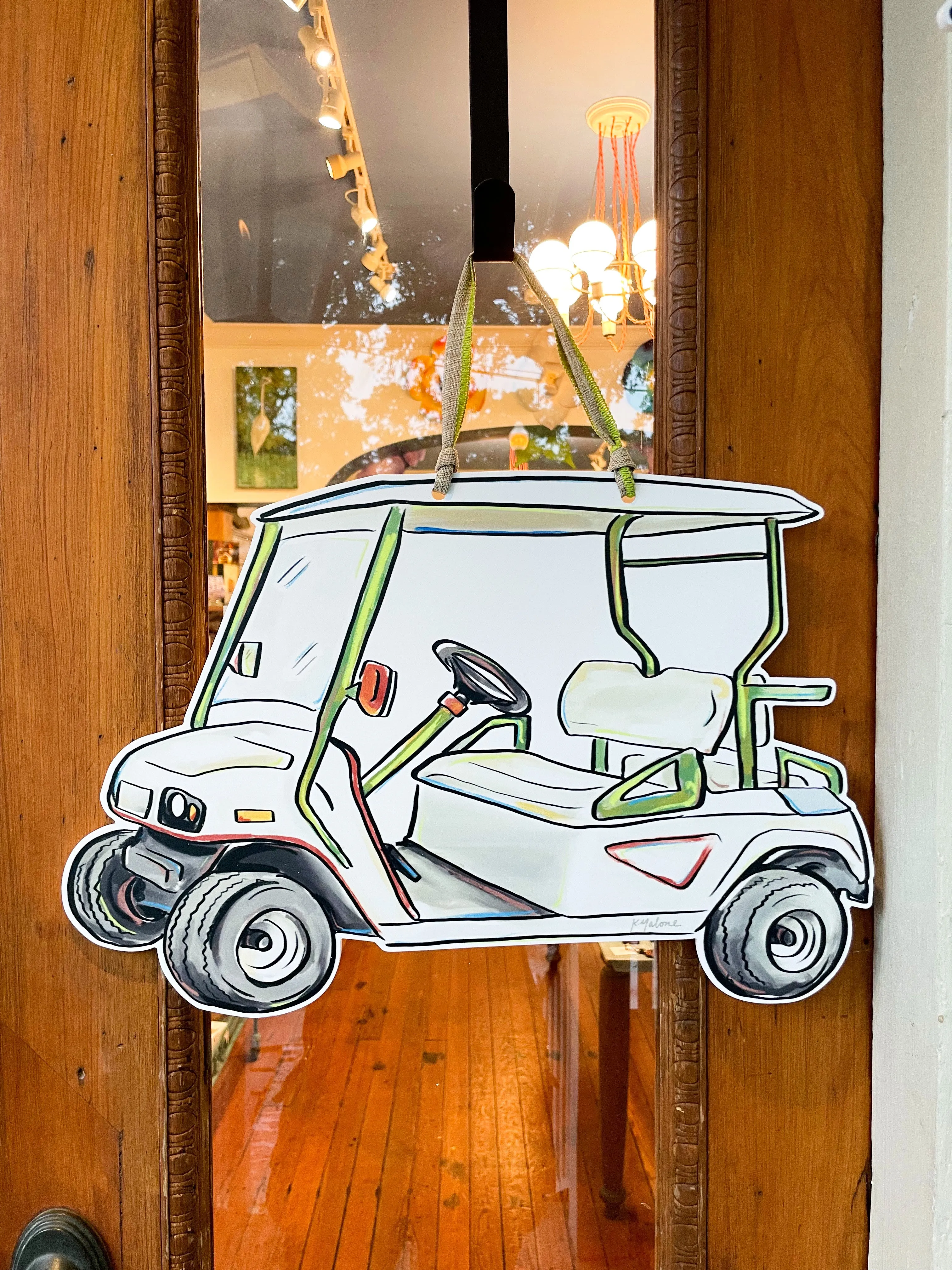 Golf Cart Door Hanger