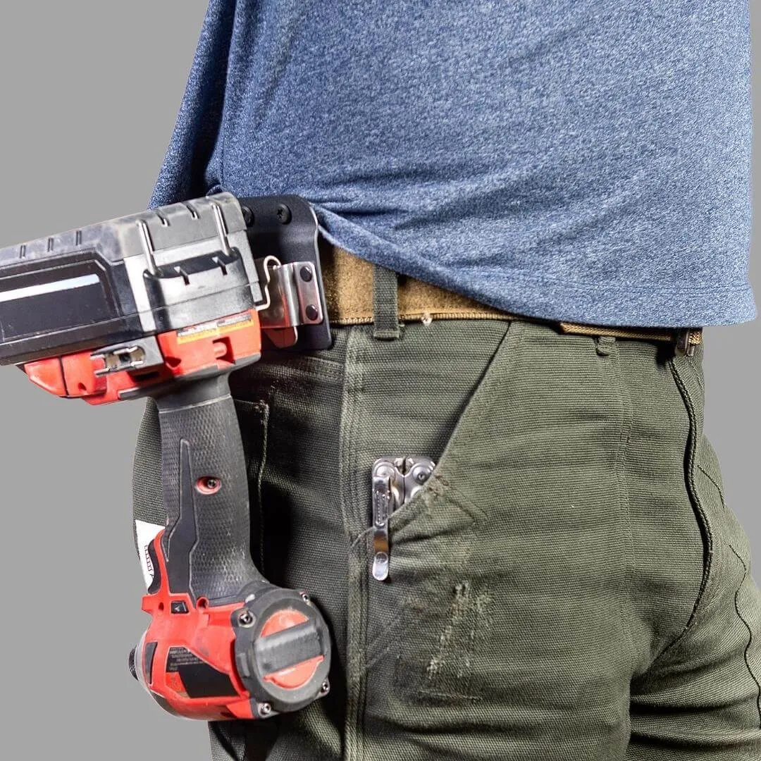 Holstery DriverMaster - Clip-On Holster for Drills, Impacts, and Nailers