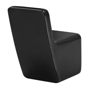 Kenzo 1.56" Rectangular Robe Hook in Matte Black