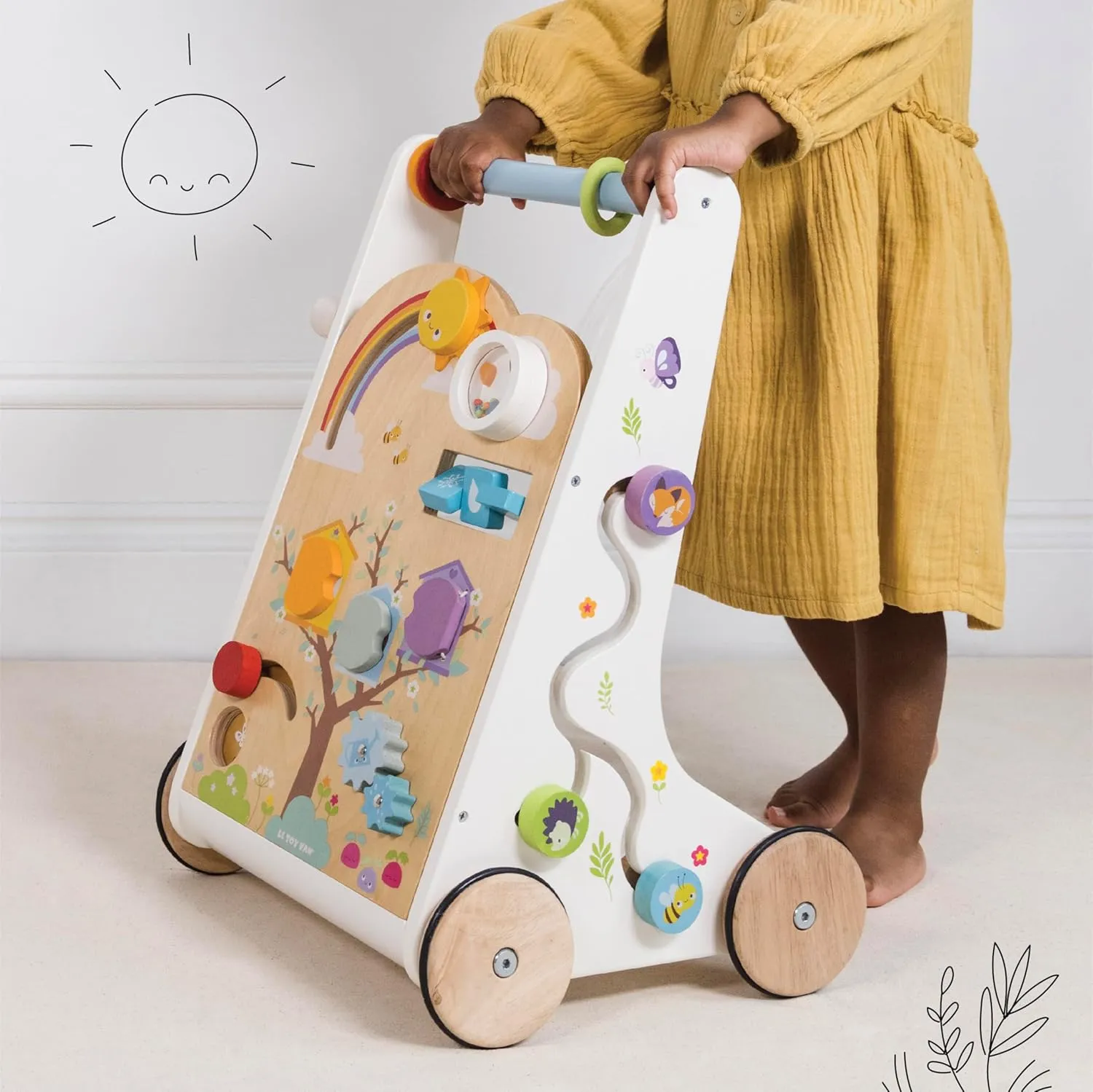 Le Toy Van Woodland Activity Baby Walker