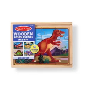 Melissa and Doug Dinosaurs Puzzles in a Box