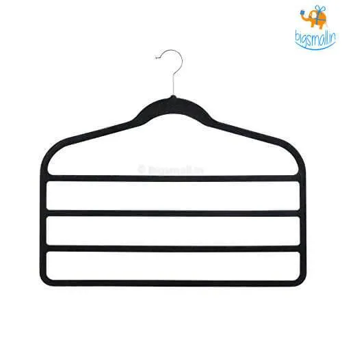 Multi-layer Cloth Hanger (Black)