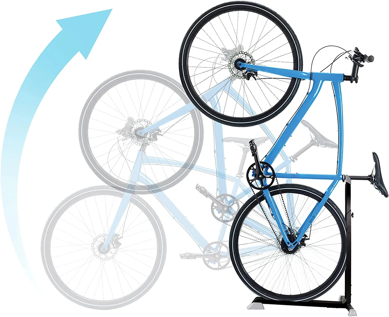 Portable Space-Saving Bike Nook Stand Rack