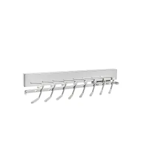 Sidelines / CTRSL-14-CR-1 / Sidelines Sliding Tie Rack for Custom Closet Systems