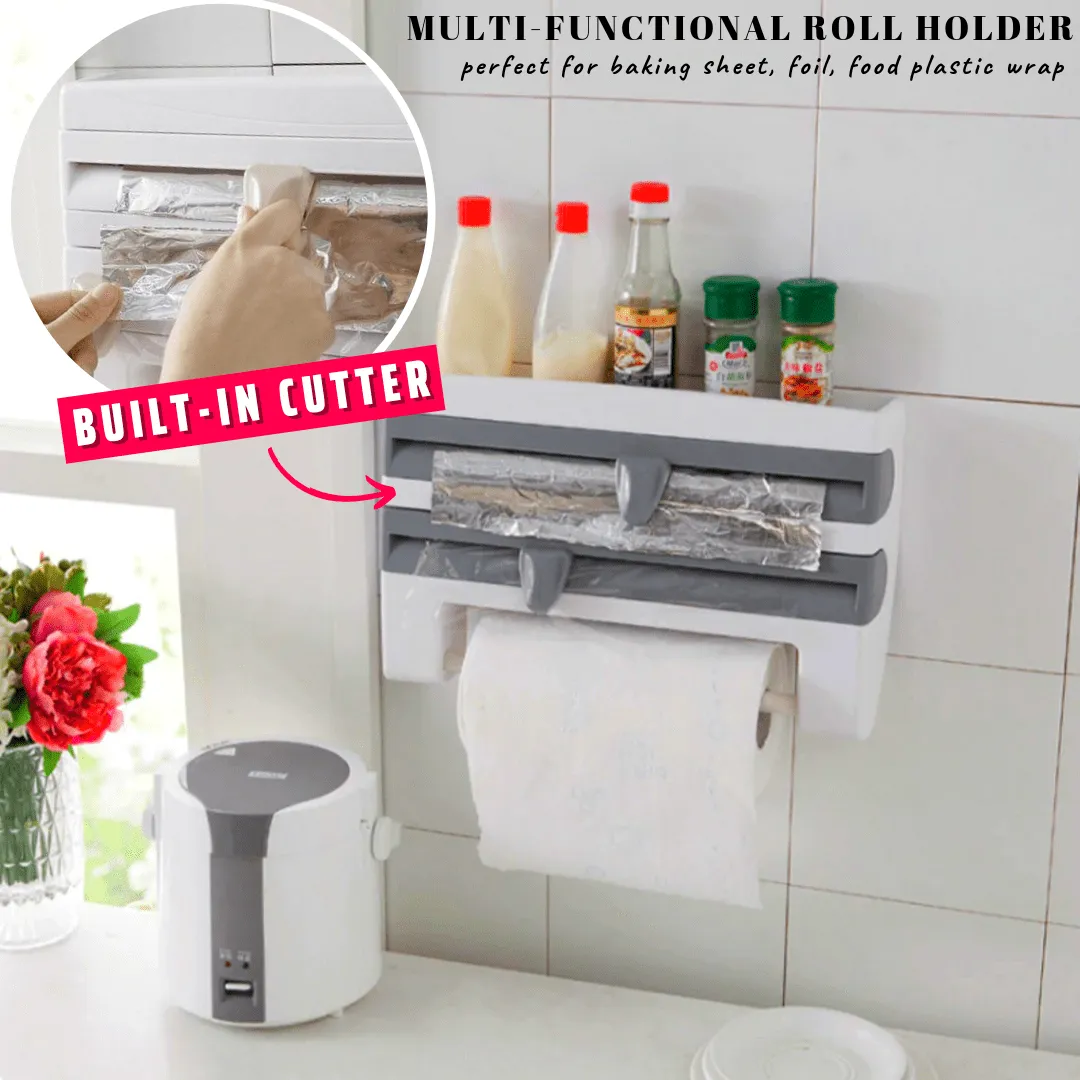 Space Saver - Multi-functional Roll Holder