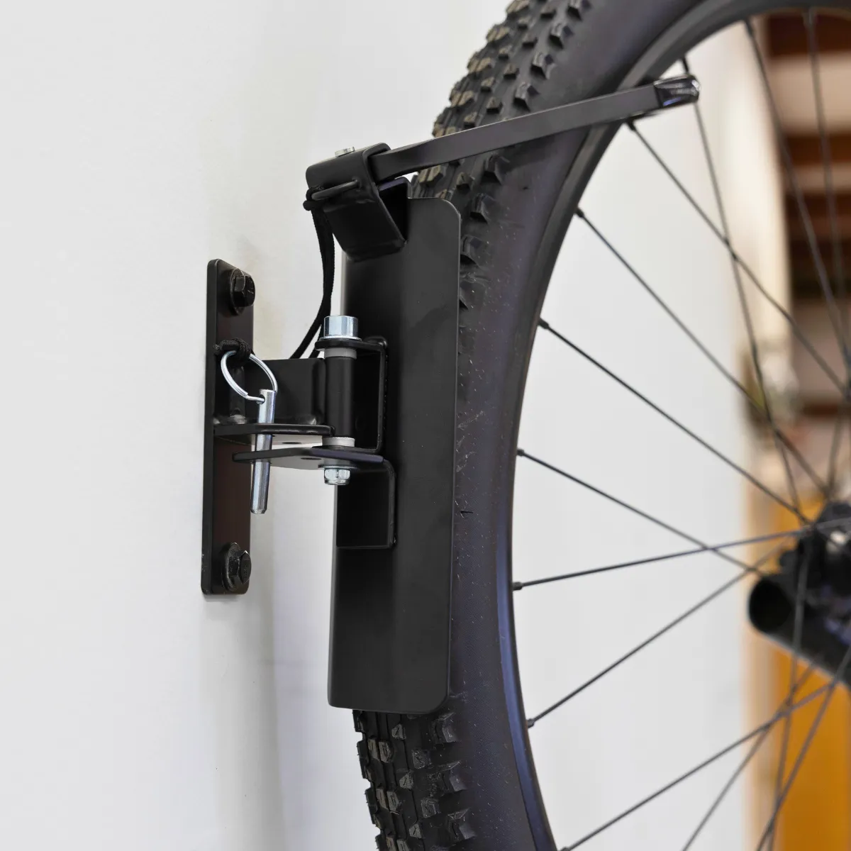 Swivel Mount Bike Storage Rack | 4 Bicycle | Garage Wall Hook