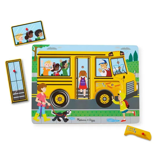 The Wheels On The Bus Sound Puzzle