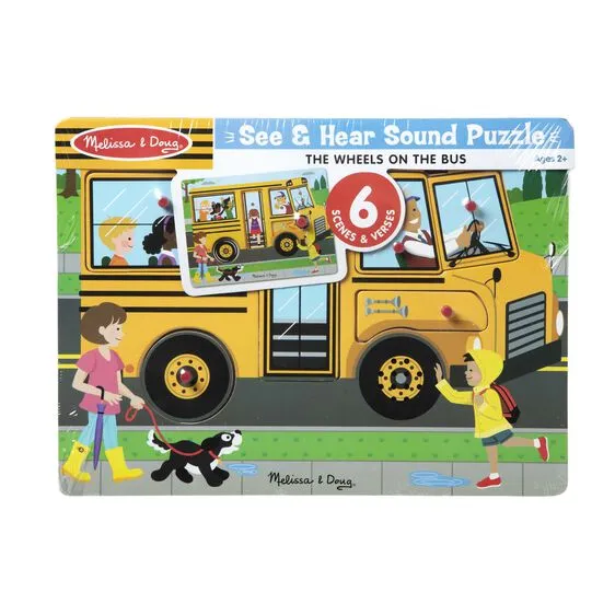 The Wheels On The Bus Sound Puzzle