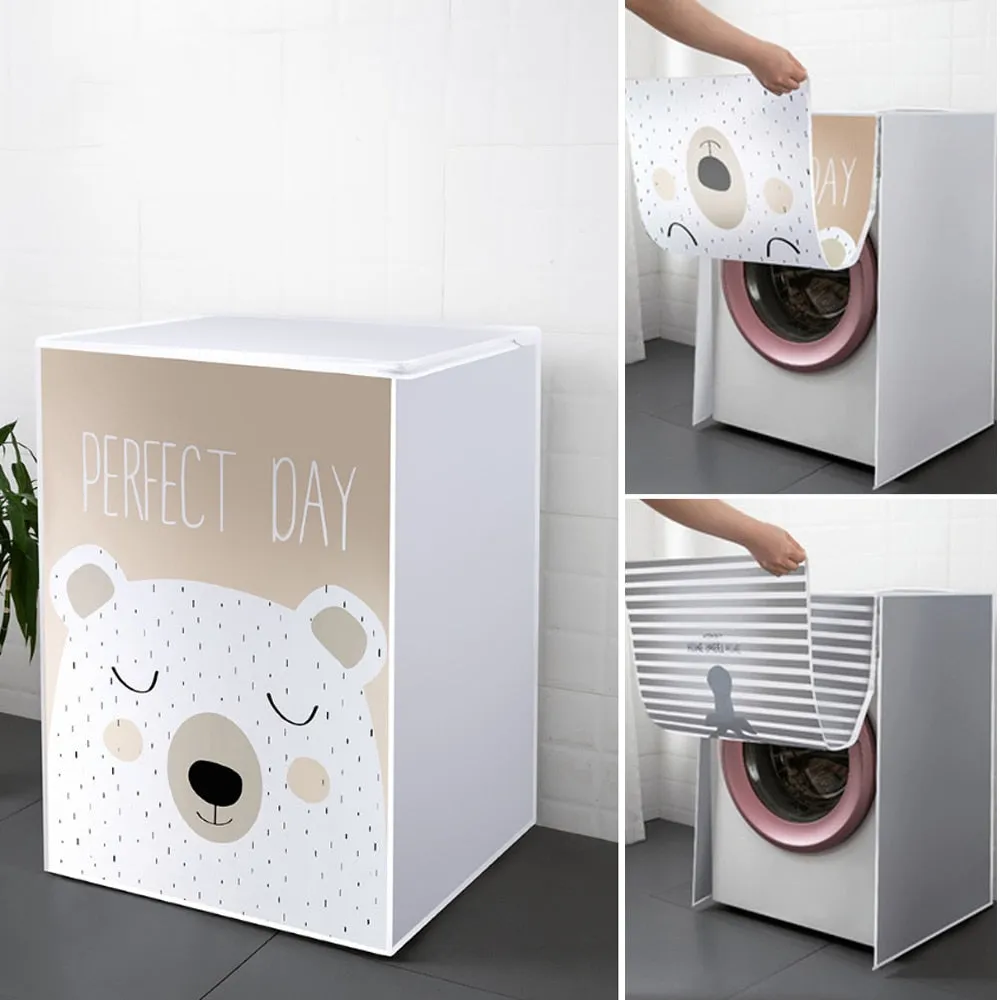 Waterproof Washing Machine Animals Dust Cover