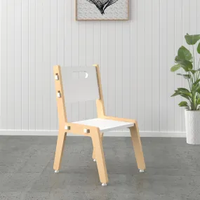 X&Y Grey Guava Chair - White